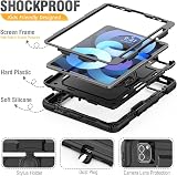 SEYMCY Case for iPad Air 5th/4th 10.9 Includes Screen Protector Shockproof 360° view 6