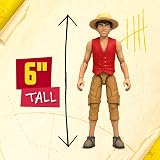One Piece Monkey D. Luffy 6" Action Figure with 6 Accessories view 2