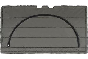 VANNCAMP Rear Door Bed Partition for 2007-2023 Mercedes-Benz Sprinter High Roof, Standard High Bed