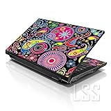 LSS Laptop 17-17.3" Cover with Colorful Birds and