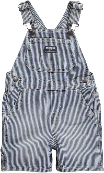 oshkosh hickory stripe overalls