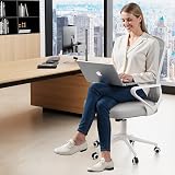 nasPaluro Ergonomic Computer Desk Chair with 3D Lumbar Support Gray view 8