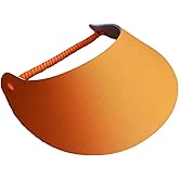 The Incredible Sunvisor - Available in Beautiful Solid Colors, Perfect for The Summer! (Orange)