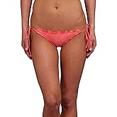 Luli Fama Women's Cosita Buena Wavy Tie-Side Brazilian Bikini Bottom