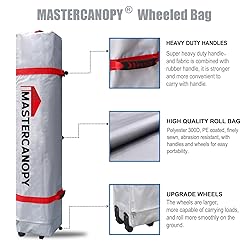 MASTERCANOPY Durable Pop-up Canopy Tent with Roller