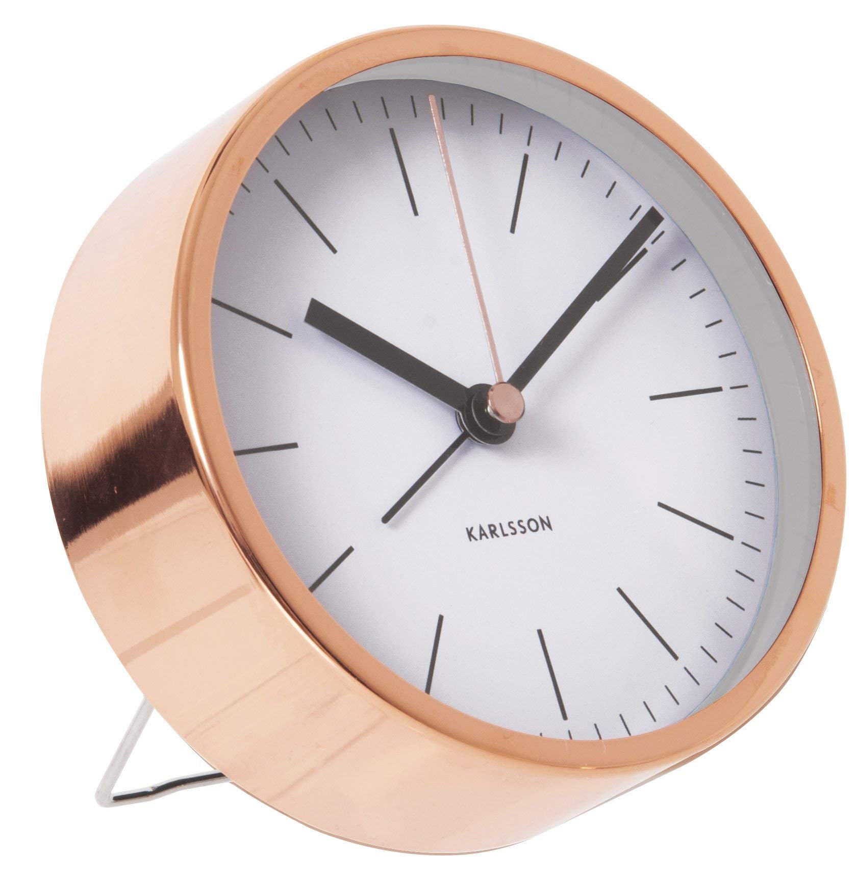 KARLSSON Minimal Alarm Clock, White