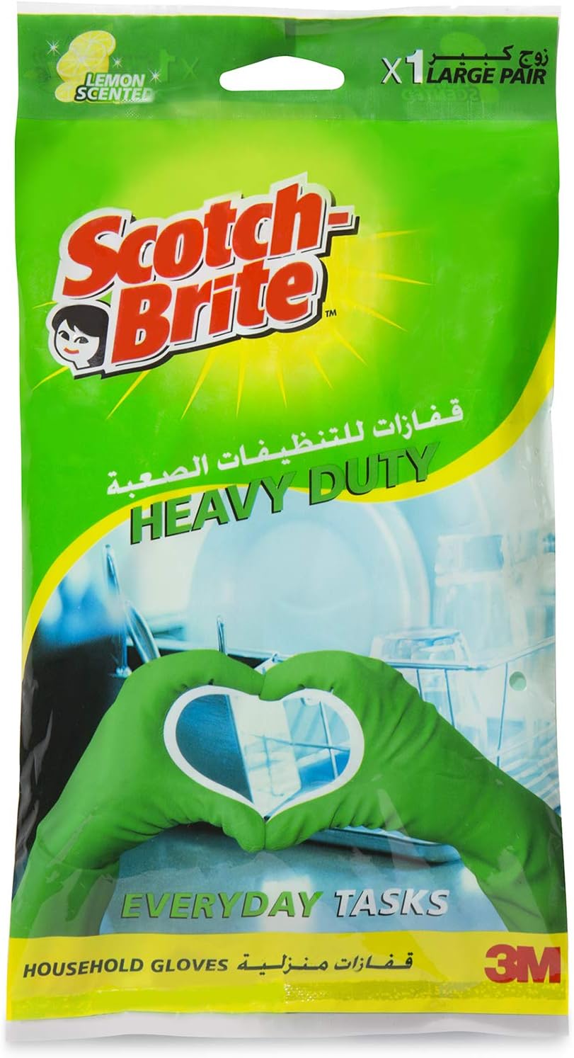 SCOTCHBRITE GLOVES ALL PURPOSE (LARGE) Amazon.ae