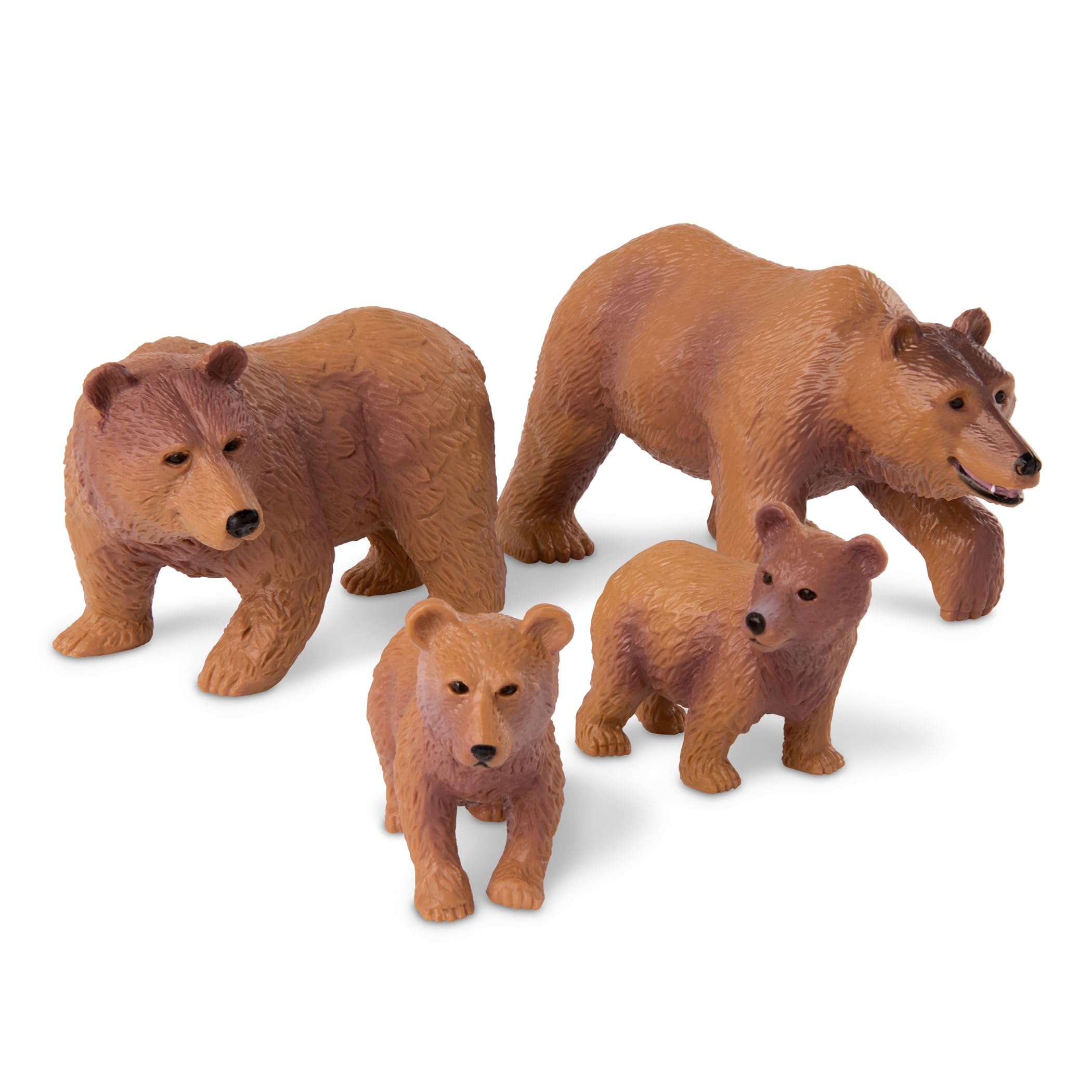 Set 6 Animali Selvatici Terra By Battart, Figure Realistiche In Plastica Per Bambini 3+, Elefanti, Giraffa, Zebra, Leonessa, Bufalo - 5