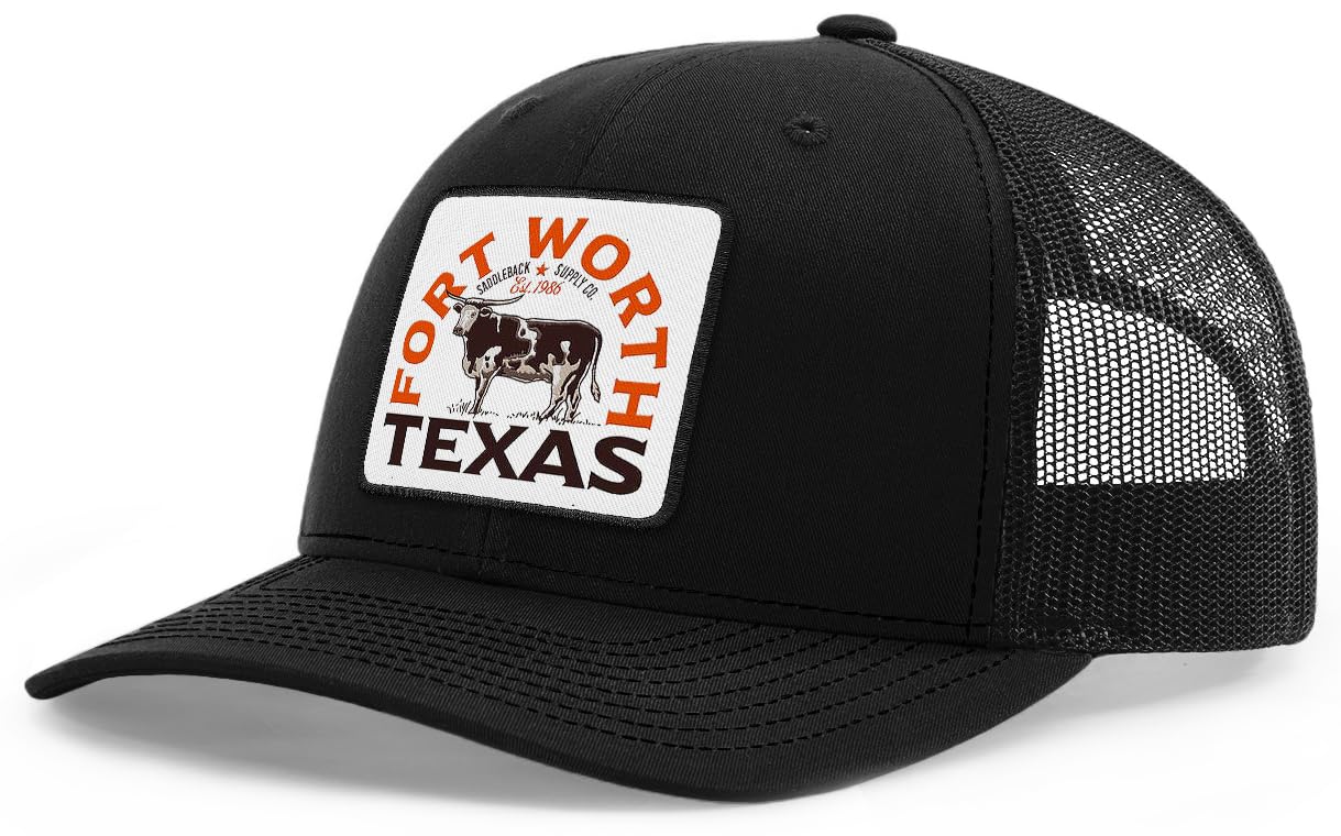 Saddleback Supply Wild West Trucker Hat - Texas