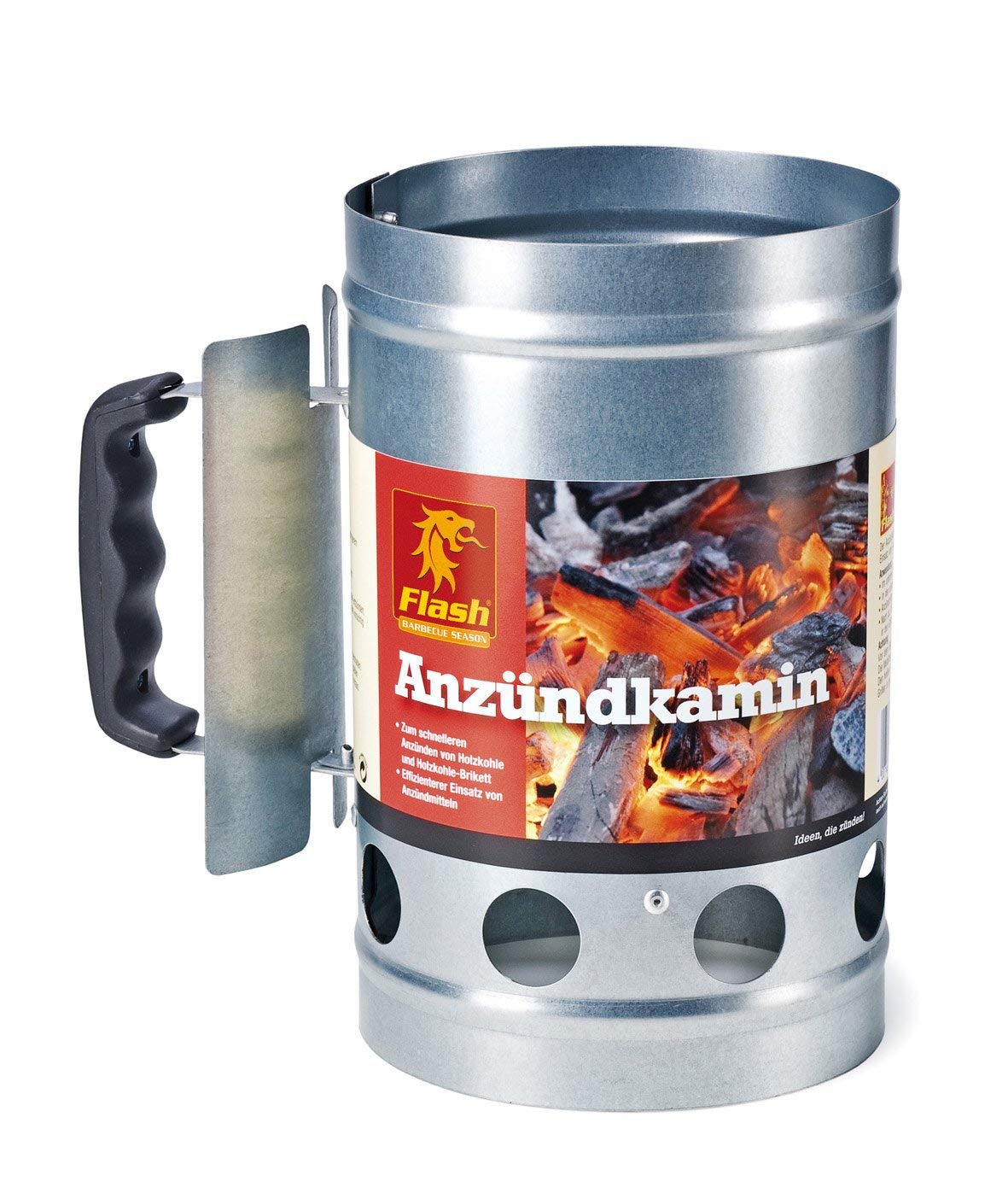 Barbecue Fireplace with Safety Handle