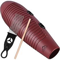 Fish Shaped Guiro Percussion Musical Instrument With Rhythm Stick L, Suitable Size For Home, School, Shops, Ideal For Music Enthusiasts