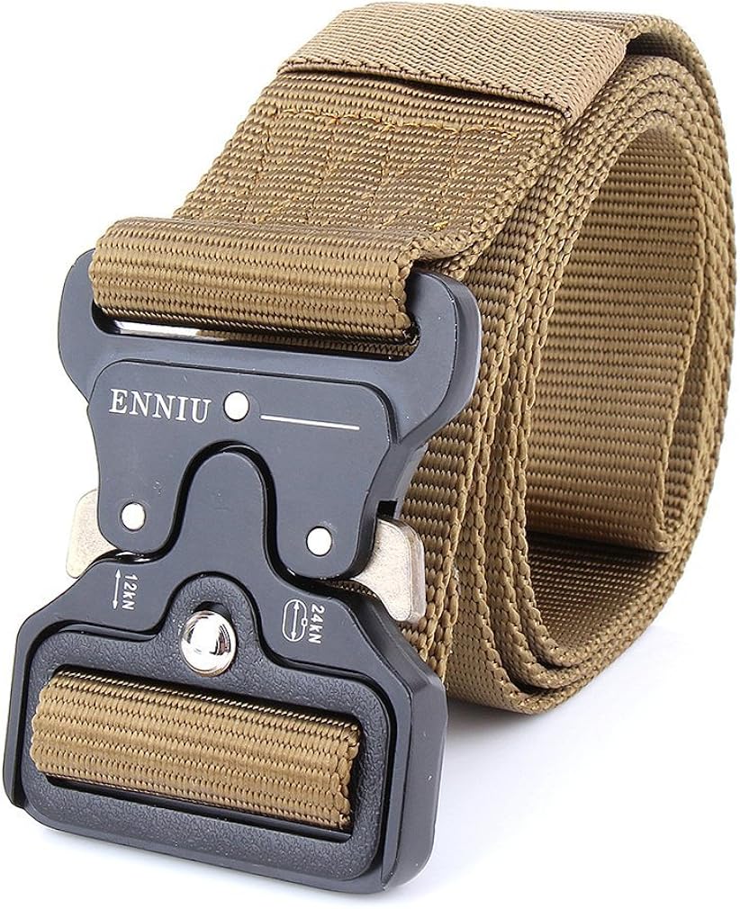 OWIKAR Tactical Belt, 1.7" Tactical Heavy Duty Waist Belt, Quick