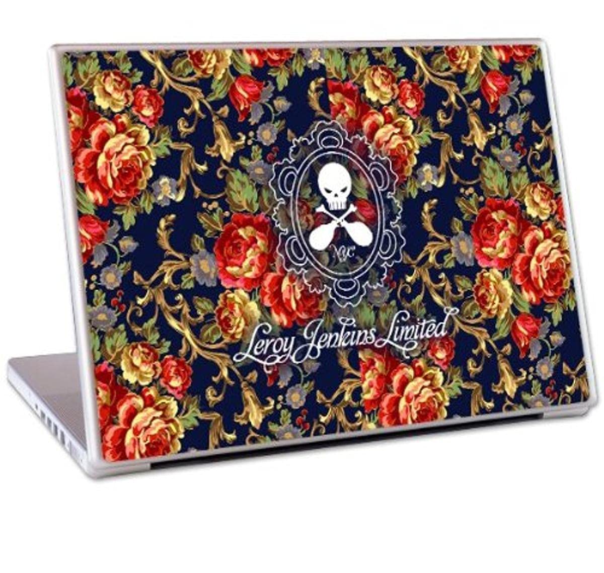 MusicSkins Leroy Jenkins Skull Flowers for 11 inch MacBook Air