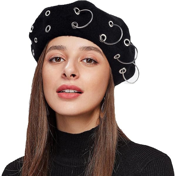 8991 French Style Wool Beret Hats For Women Teen Girls Punk Artist Caps Dress 100% Wool Chic French Style Beret Hat Women Girls Classic  main image 2