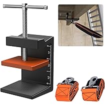 3 Step 39" Height Bed Ladder - 330lbs Capacity, Carbon Steel, Wall Mount For Lofts, RVs, Dorms