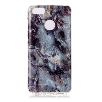Lomogo Huawei P9 Lite Mini/Y6 Pro 2017 Case Soft Silicon Case Shockproof Anti-Scratch Marble Case Cover for Huawei Y6 Pro 2017/P9 Lite Mini - LOYHU20980 L12
