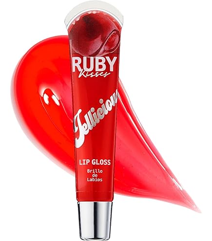 Amazon.com : Ruby Kisses Jellicious Mouth Watering Lip Gloss