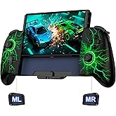 LIFUFUTEE Switch Controllers, Wireless Switch Pro Controller Replacement for Nintendo Switch Controller/OLED, Hall Effect One-Piece Joypad Controller with Programmable/Dual Vibration/Turbo/Wakeup