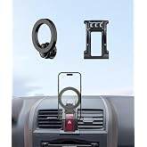 Car Phone Holder for Honda CR-V/CRV 2007-2011 Magsafe Mount Accessories | Magnetic Cell Phone Mount Clip Compatible with iPhone, 3D fit Stable Dashboard GPS Navigation Bracket Cradle Stand