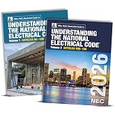 Mike Holt's Understanding the NEC, Volume 1 &amp; 2 Textbook Set, Electrical Exam Preparation, 2026 NEC