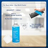 AF Air Duster 400ml Upright Use Compressed Gas Can Blower Keyboard PC view 2