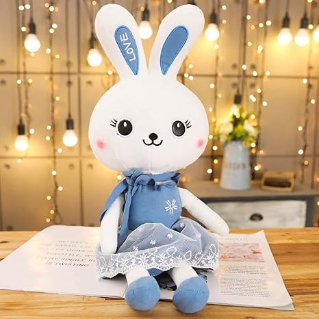 Amazon ぬいぐるみ ウサギ 特大 大きい 可愛い 抱き枕 かわいい もちもち ぬいぐるみ クッション 110cm おしゃれ 北欧 結婚式 卒業式 謝恩会 バレンタインデー プレゼント ストレス解消 肘置き 携帯枕 ブルー 読書枕 オフィス プレゼント 枕 抱き枕 オンライン通販