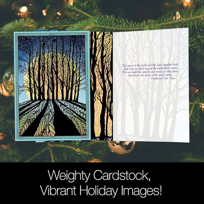 Amazon Com Tree Free Greetings Solstice Cards And Envelopes Set Of 10 5 X 7 Winter Solstice Hb Office Products Amazon Com Tree Free Greetings Solstice Cards And Envelopes Set Of 10 5 X 7 Winter Solstice Hb Office Products