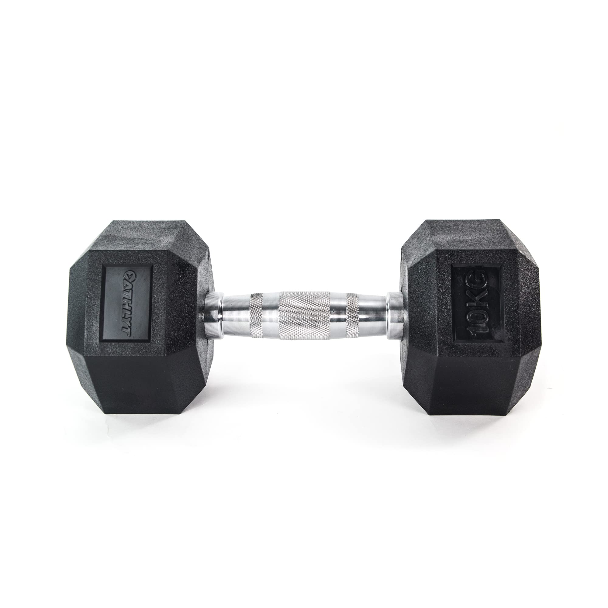 Athlyt Hex Dumbbell (Rubber) 10kg