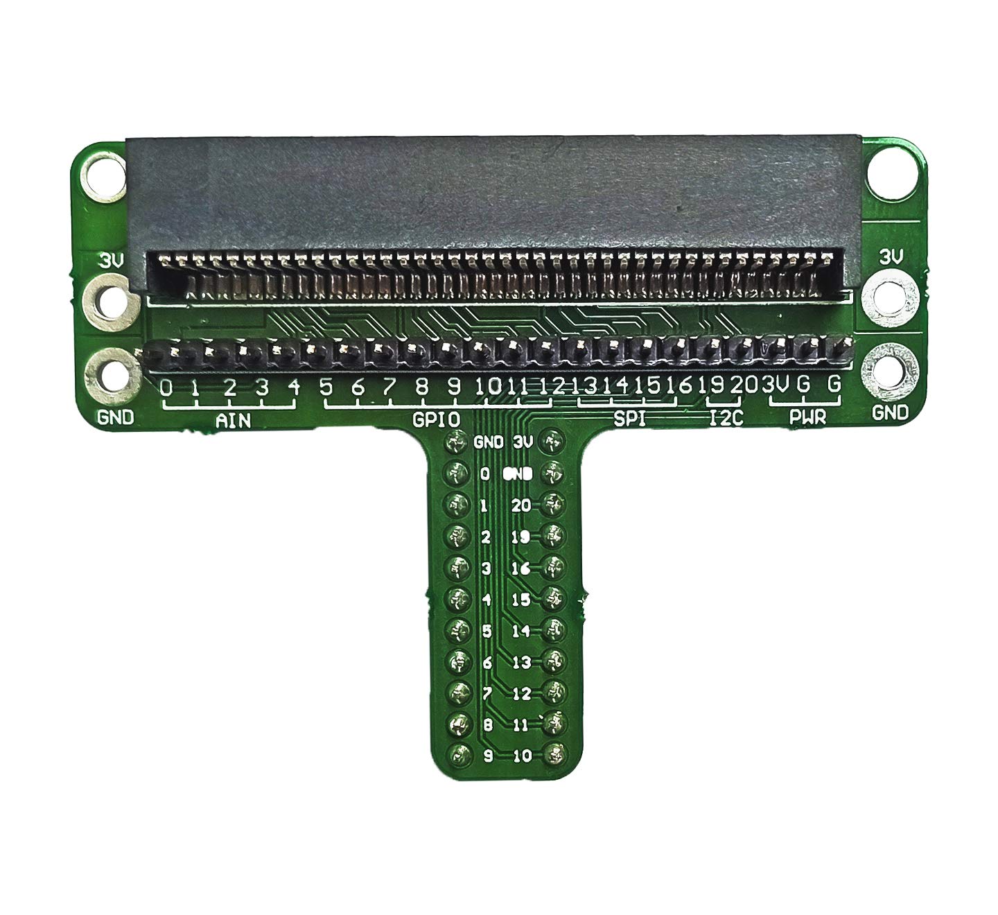 sb components Micro:bit Breadboard Adapter Development micro:bit Expansion Board, Edge Breakout Adapter Plate Breakout Mini for BBC Micro:bit