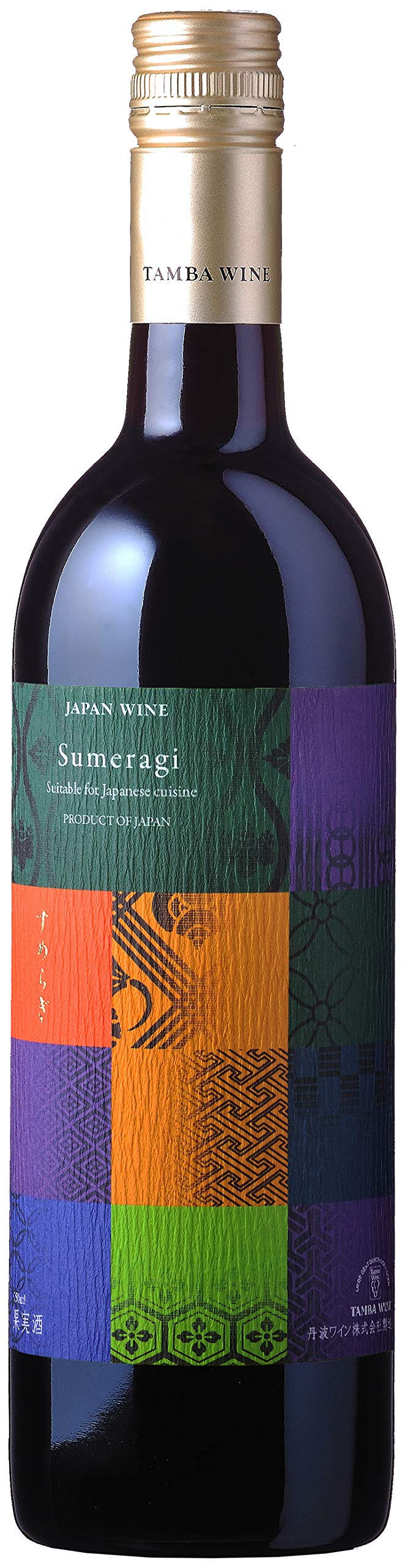 丹波ワイン すめらぎ 赤 [ NV 赤ワイン ミディアムライト 日本 750ml ]