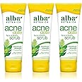 Alba Botanica Acnedote Face & Body Scrub, Maximum Strength 8 oz ( Pack of 3)