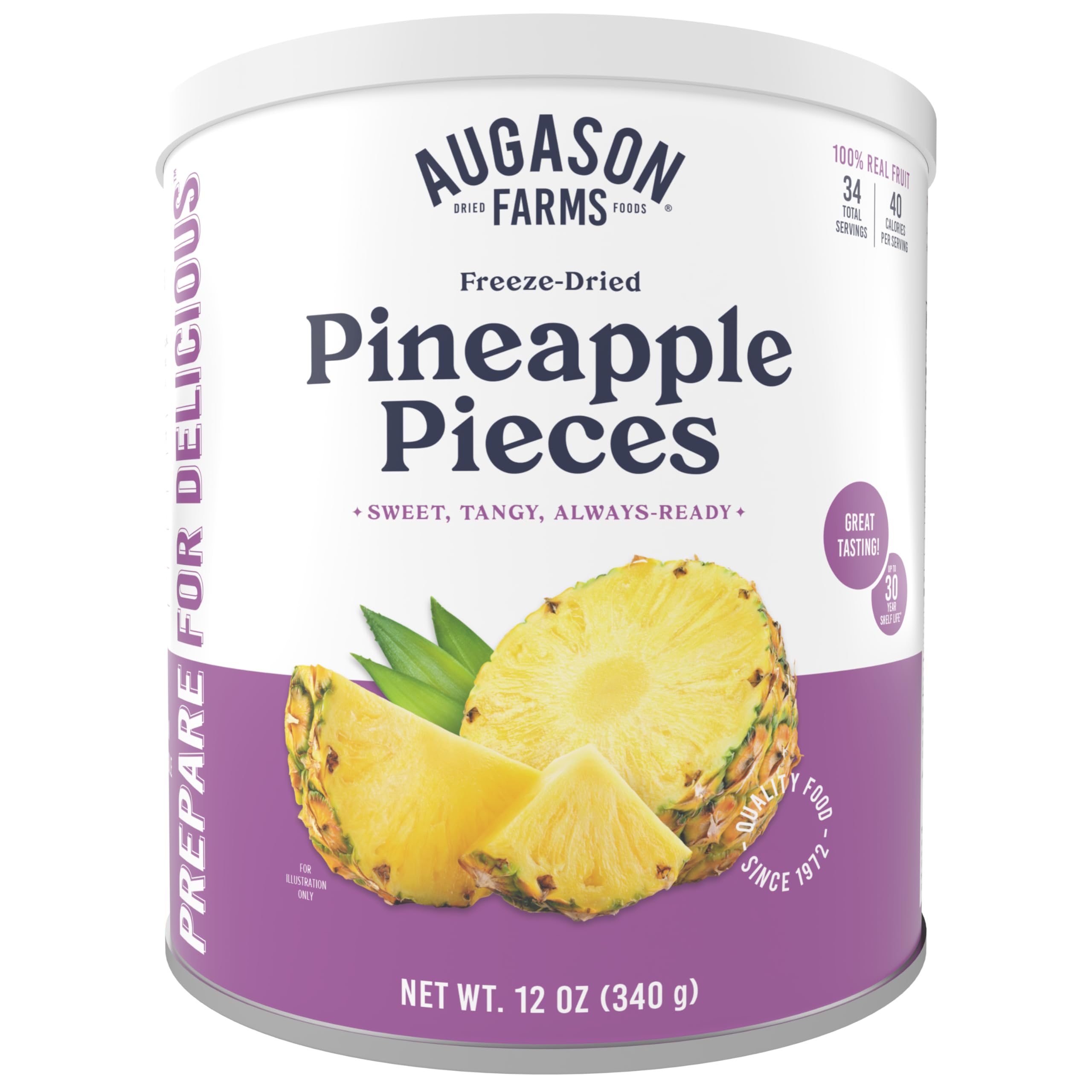Mua Augason Farms Freeze Dried Pineapple Pieces Can, Emergency Food ...