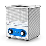 JIEJING 2L Jewelry Cleaner Ultrasonic Machine Knob