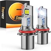 Fahren 8th-Gen 9007/HB5 Led Bulbs, 𝟳𝟬𝟬𝟬𝟬𝗟𝗠 Ultra Brightness HB5 9007 Fog bulb，IP68 with Cooling Fan Long Lifespan, Electronic Flashers 2 Pack