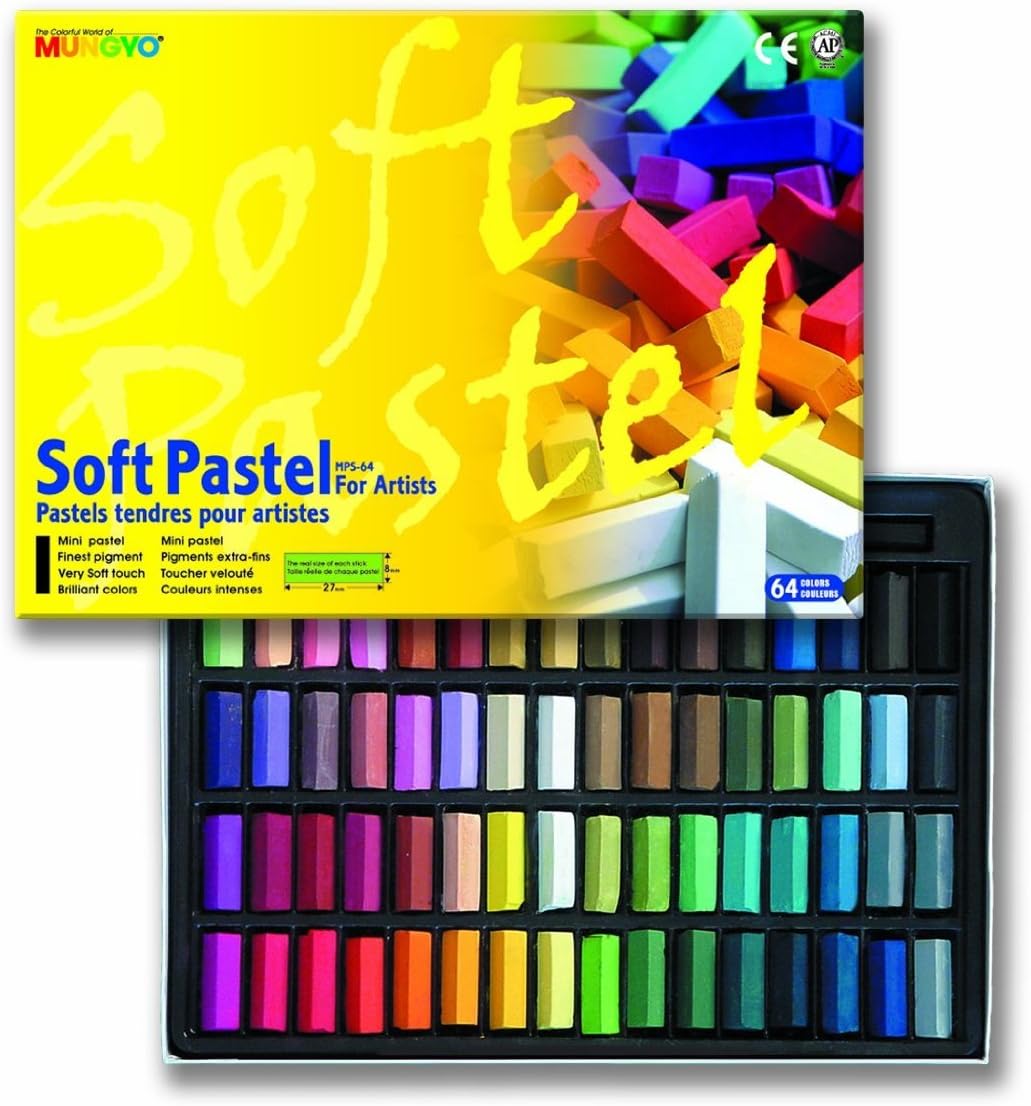 Mungyo Soft Pastel 64 Color Set Square Chalk Amazon.co.uk Kitchen & Home