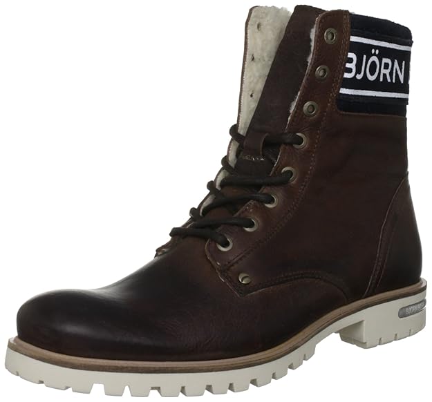 Bjorn Men�s Kevin High Dark Brown Lace Up Boot
