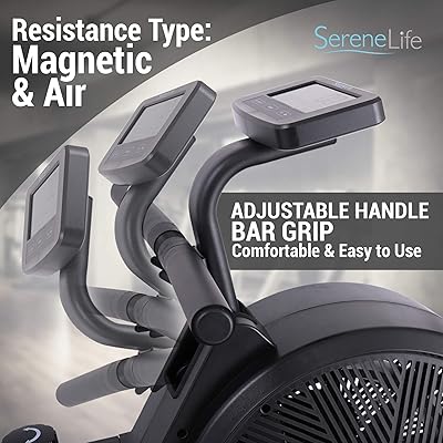 serenelife home rowing machine