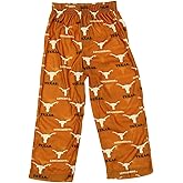 Outerstuff NCAA Texas Longhorns Little Kids 4-7 Pajama Pants, Durable Nightwear with Team Logos for Young Fans