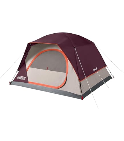 Amazon.com : Coleman SKYDOME Tent, Adult, Unisex, BlackBerry, 4