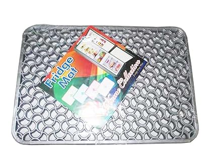 Kuber Industries Refrigerator Drawer Mat/Fridge Mat Set of 6 Pcs (Multi Plastic)