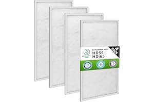 Sikidink Sentinel HD55 HDi65 Filters Compatible with Alorair Basement Dehumidifiers,MERV-8,17.2X8.8X0.4 inches (4 Pack)