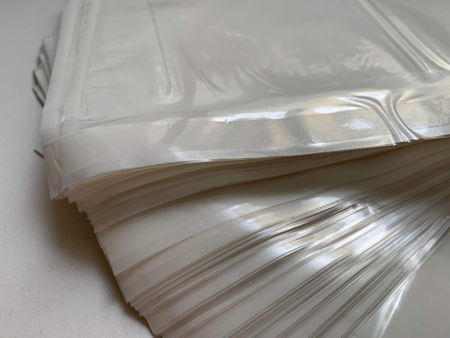 100 delivery note bags, blank, C6 = 17.5 x 13 cm, self-adhesive, transparent, paper bags, document bags, accompanying paper bags - Image 5