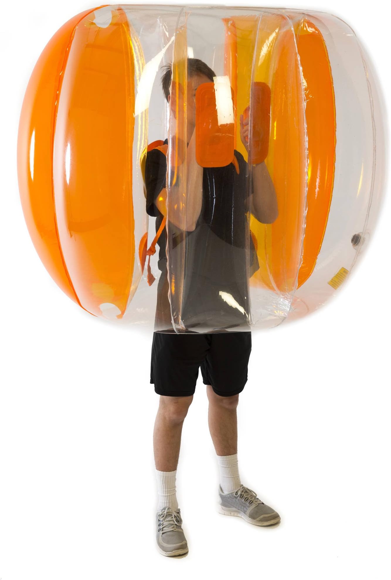 Bubble Ball 4' For Bubble Soccer Zorb Football Ages 8+ Bubble Bumper Suit Outdoor Fun Orange