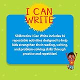 Skillmatics I Can Write Reusable Preschool Learning Mats Set 6 Dry-Erase Pens view 7