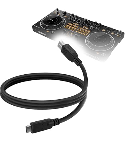 Amazon.com: ReadyWired USB Cord Cable for Pioneer DDJ-SB, DDJ-RB