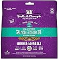 Stella & Chewy's Freeze-Dried Raw Cat Dinner Morsels - Premium Salmon & Cod Recipe with 98% Wild-Caught Fish & Organs - Natural Grain-Free Cat & Kitten Food - Made in USA - 18 oz