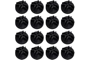Wire Cube Connectors, 30 Pcs Cube Storage Plastic Connector Clasp Clip for Modular Shelves and Storage Boxes (Black)