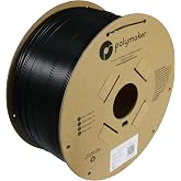 Polymaker ABS Filament Black 3KG 1.75mm, Heat Resistant, Strength | High Toughness, Impact-Resistance, Low Odor, 3D Printer Filament for Most FDM Printers, Dimensional Accuracy +/- 0.03mm