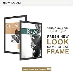 MCS Classic Studio Gallery Frame, Black