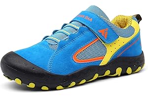 Mishansha Kids Hiking Boots Toddler Girls Boys Hiking Shoes Water-Resistant Anti-Collision Non-Slip Athletic Outdoor Trekking Boots